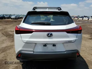 2021 Lexus UX 250h with VIN JTHX9JBH7M2042753, listed as a Copart auction lot 59631445 with 43,359 mi miles and Salvage title. Bid and sale history available at DreamBid. Image 6.
