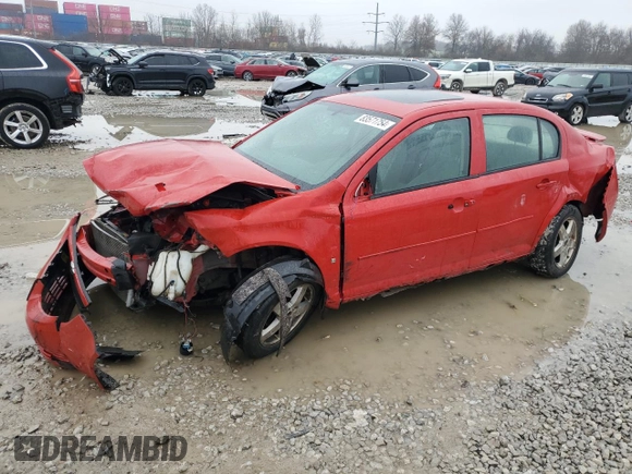 2006 Chevrolet Cobalt LT z VIN 1G1AL55F967635118, wystawiony jako Copart lot #56842785 z przebiegiem 192 656 mil mil oraz Szkoda całkowita • Salvage title. Historia ofert i sprzedaży dostępna na DreamBid. Obrazek 1.
