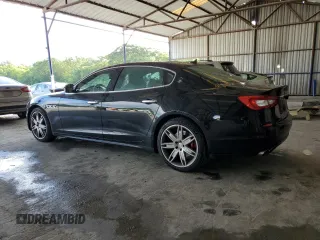 2016 Maserati Quattroporte S with VIN ZAM56RPA3G1189783, listed as a Copart auction lot 50347163 with 85,412 mi miles. Bid and sale history available at carsss.com. Image 2.