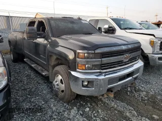 2015 Chevrolet Silverado 3500HD LTZ with VIN 1GC4K0E86FF666909, listed as a Copart auction lot 85741194 with Not Provided miles and Non Repairable. Bid and sale history available at DreamBid. Image 4.