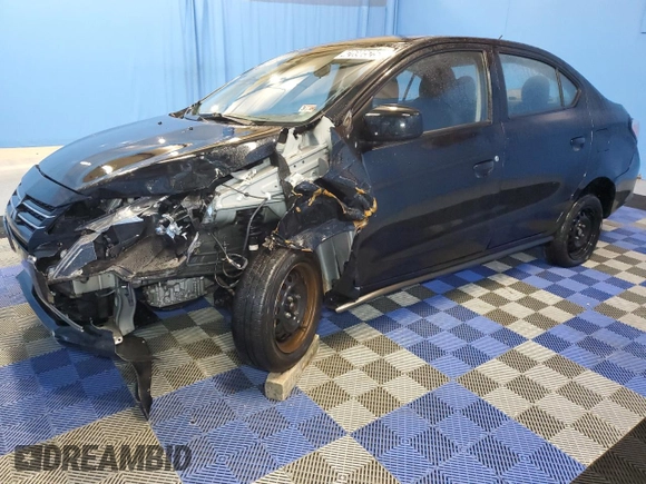 2022 Mitsubishi Mirage ES z VIN ML32FUFJ6NHF04081, wystawiony jako Copart lot #42690525 z przebiegiem 83 021 mil mil oraz Czysty tytuł • Clean title. Historia ofert i sprzedaży dostępna na DreamBid. Obrazek 1.