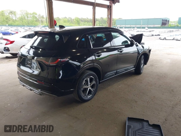 2024 Honda HR-V EX-L with VIN 3CZRZ2H79RM778229, listed as a IAAI auction lot 42253552 with 5,340 mi miles and . Bid and sale history available at DreamBid. Image 4.