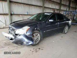 2009 Infiniti M45 Sport with VIN JNKBY01E49M700152, listed as a Copart auction lot 87422564 with 98,927 mi miles and Salvage Title. Bid and sale history available at carsss.com. Image 1.