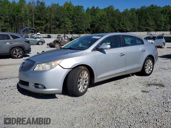 2013 Buick LaCrosse Leather с VIN 1G4GC5E35DF265047, выставлен на аукционе Copart как лот 55631635 с пробегом 103 520 миль миль и Списание • Salvage title. История ставок и продаж доступна на DreamBid. Изображение 1.