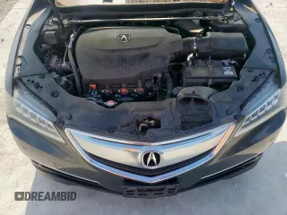 2015 Acura TLX Advance with VIN 19UUB2F77FA000352, listed as a Copart auction lot 60618585 with 95,205 mi miles and Salvage title. Bid and sale history available at DreamBid. Image 11.