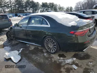 2023 Mercedes-Benz S-Class S 580 with VIN W1K6G7GB1PA236804, listed as a Copart auction lot 89270895 with 0 mi miles and Salvage Title. Bid and sale history available at carsss.com. Image 2.