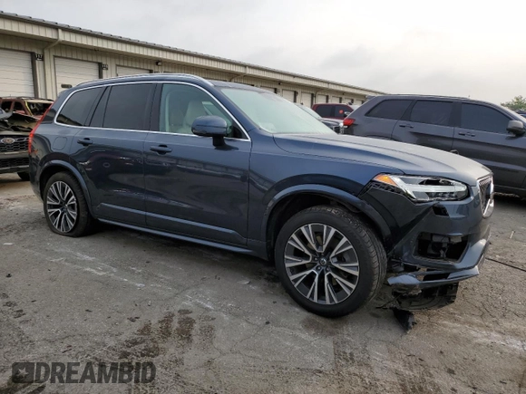 2021 Volvo XC90 Momentum with VIN YV4102PK4M1671000, listed as a Copart auction lot 64137584 with 38,248 mi miles and Salvage Title. Bid and sale history available at carsss.com. Image 4.