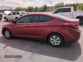 2016 Hyundai Elantra SE z VIN 5NPDH4AE2GH693131, wystawiony jako Copart lot #57640555 z przebiegiem 123 409 mil mil oraz Szkoda całkowita • Salvage title. Historia ofert i sprzedaży dostępna na DreamBid. Obrazek 2.