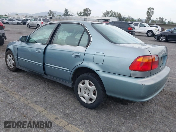 1999 Honda Civic EX z VIN 2HGEJ8643XH532751, wystawiony jako IAAI lot #42020290 z przebiegiem 239 316 mil mil oraz . Historia ofert i sprzedaży dostępna na DreamBid. Obrazek 3.