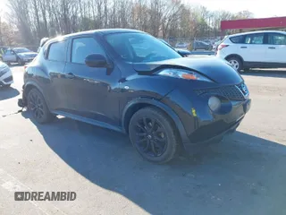 2013 Nissan Juke S with VIN JN8AF5MVXDT223435, listed as a IAAI auction lot 41887618 with 144,304 mi miles. Bid and sale history available at carsss.com. Image 1.