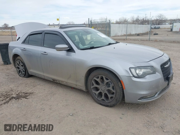 2016 Chrysler 300 with VIN 2C3CCAGG0GH239071, listed as a IAAI auction lot 41736156 with 107,747 mi miles. Bid and sale history available at carsss.com. Image 1.