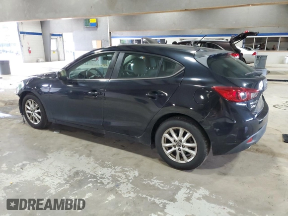 2015 Mazda 3 i Touring with VIN 3MZBM1L79FM209221, listed as a Copart auction lot 53298555 with 96,172 mi miles and Salvage Title. Bid and sale history available at carsss.com. Image 2.