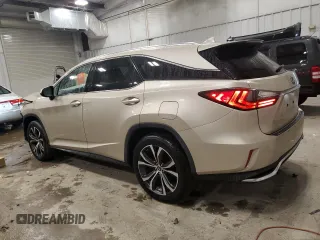 2018 Lexus RX with VIN JTJDZKCA0J2003829, listed as a Copart auction lot 86212424 with 65,388 mi miles and Salvage Title. Bid and sale history available at carsss.com. Image 2.