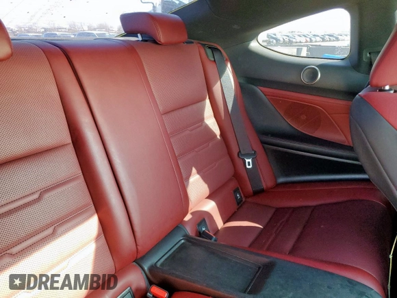 2016 Lexus RC 350 F Sport z VIN JTHHE5BC9G5014242, wystawiony jako Copart lot #45671575 z przebiegiem 102 247 mil mil oraz Szkoda całkowita • Salvage title. Historia ofert i sprzedaży dostępna na DreamBid. Obrazek 10.