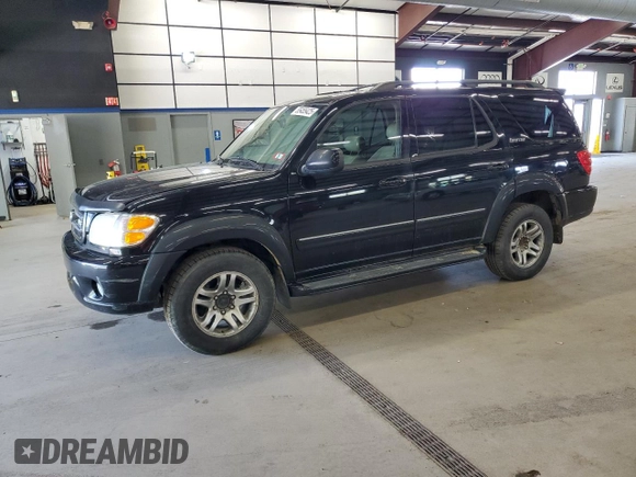 2003 Toyota Sequoia Limited with VIN 5TDBT48A93S188748, listed as a Copart auction lot 55455425 with 272,135 mi miles and Clean Title. Bid and sale history available at DreamBid. Image 1.