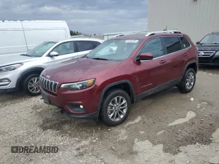 2019 Jeep Cherokee Latitude Plus with VIN 1C4PJMLX1KD250905, listed as a Copart auction lot 54446165 with 83,737 mi miles and Salvage title. Bid and sale history available at DreamBid. Image 1.