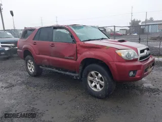 2006 Toyota 4Runner SR5 with VIN JTEBU14R968055922, listed as a IAAI auction lot 41200630 with 151,785 mi miles. Bid and sale history available at carsss.com. Image 1.