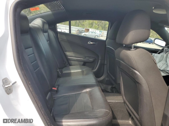 2014 Dodge Charger Police with VIN 2C3CDXAT0EH207305, listed as a Copart auction lot 43279514 with 0 mi miles and Salvage Title. Bid and sale history available at carsss.com. Image 10.