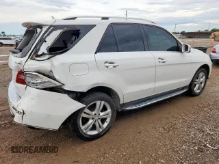 2014 Mercedes-Benz M 350 with VIN 4JGDA5HB3EA391966, listed as a Copart auction lot 60421605 with 130,874 mi miles and Salvage title. Bid and sale history available at DreamBid. Image 3.