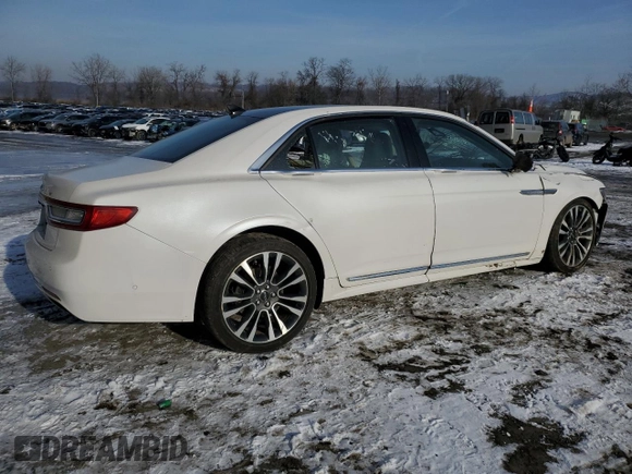 2018 Lincoln Continental Reserve with VIN 1LN6L9NP6J5601621, listed as a Copart auction lot 86603084 with Not provided miles and Salvage title. Bid and sale history available at DreamBid. Image 3.