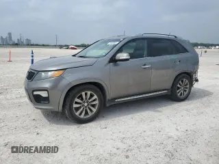 2013 Kia Sorento SX with VIN 5XYKW4A28DG362706, listed as a Copart auction lot 50388945 with 206,083 mi miles and Salvage Title. Bid and sale history available at carsss.com. Image 1.