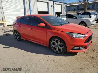 2017 Ford Focus ST with VIN 1FADP3L93HL260546, listed as a Copart auction lot 85938554 with 127,290 mi miles and Salvage Title. Bid and sale history available at carsss.com. Image 4.