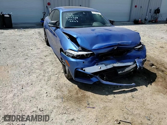 2018 BMW 2 Series M240i with VIN WBA2J5C59JVC07047, listed as a Copart auction lot 51164664 with 102,831 mi miles. Bid and sale history available at carsss.com. Image 11.