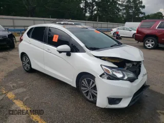 2015 Honda Fit EX-L with VIN 3HGGK5H84FM768913, listed as a Copart auction lot 60541285 with 107,886 mi miles and Salvage title. Bid and sale history available at DreamBid. Image 4.