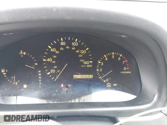 1999 Lexus RX 300 with VIN JT6HF10UXX0083402, listed as a IAAI auction lot 42102612 with 192,697 mi miles and . Bid and sale history available at DreamBid. Image 7.