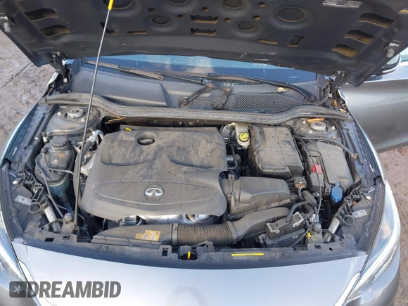 2017 Infiniti QX30 Luxury with VIN SJKCH5CR1HA020547, listed as a IAAI auction lot 41500509 with 64,263 mi miles. Bid and sale history available at carsss.com. Image 10.