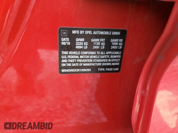 2019 Buick Regal Essence with VIN W04GV8SX3K1006293, listed as a Copart auction lot 78350354 with 102,099 mi miles and Salvage title. Bid and sale history available at DreamBid. Image 14.