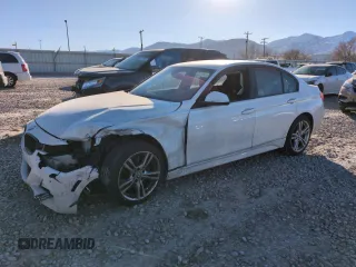 2014 BMW 3 Series 335i xDrive with VIN WBA3B9C55EP458972, listed as a Copart auction lot 89374255 with Not Provided miles and Salvage Title. Bid and sale history available at carsss.com. Image 1.
