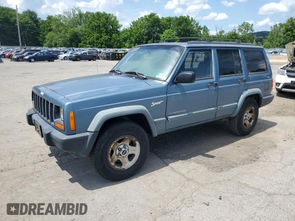 1998 Jeep Cherokee Sport with VIN 1J4FJ68S6WL215447, listed as a Copart auction lot 65186505 with 177,682 mi miles and Clean title. Bid and sale history available at DreamBid. Image 1.