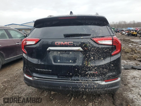 2024 GMC Terrain AT4 with VIN 3GKALYEG7RL177925, listed as a Copart auction lot 50563215 with 14,169 mi miles and Salvage title. Bid and sale history available at DreamBid. Image 6.