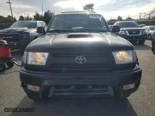2001 Toyota 4Runner SR5 with VIN JT3HN86R010332387, listed as a Copart auction lot 50106915 with 216,856 mi miles and Clean Title. Bid and sale history available at carsss.com. Image 5.