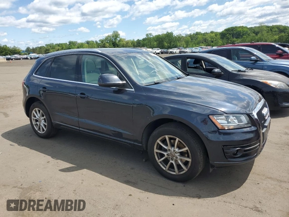 2012 Audi Q5 Premium with VIN WA1CFAFP9CA024974, listed as a Copart auction lot 58266445 with 119,749 mi miles and Salvage title. Bid and sale history available at DreamBid. Image 4.