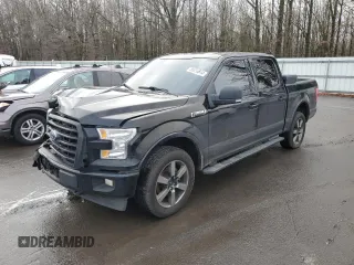 2017 Ford F-150 XL with VIN 1FTEW1EG3HKE32372, listed as a Copart auction lot 85034644 with 125,408 mi miles and Salvage Title. Bid and sale history available at DreamBid. Image 1.