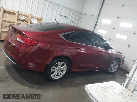 2015 Chrysler 200 Limited with VIN 1C3CCCAB7FN667315, listed as a IAAI auction lot 41256721 with 73,416 mi miles. Bid and sale history available at carsss.com. Image 13.