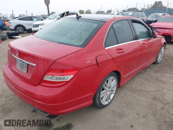 2008 Mercedes-Benz C 300 Sport с VIN WDDGF54X38F056241, выставлен на аукционе IAAI как лот 42431112 с пробегом 209 869 миль миль и . История ставок и продаж доступна на DreamBid. Изображение 4.
