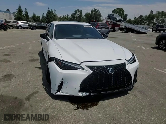 2024 Lexus IS with VIN JTHAP1D29R5006055, listed as a Copart auction lot 66456854 with 1,341 mi miles and Salvage Title. Bid and sale history available at carsss.com. Image 11.