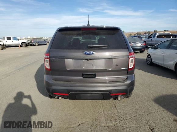 2013 Ford Utility Police Interceptor with VIN 1FM5K8ARXDGA18350, listed as a Copart auction lot 75301314 with 180,924 mi miles and Salvage Title. Bid and sale history available at carsss.com. Image 6.