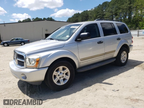 2005 Dodge Durango SLT с VIN 1D4HB48DX5F505269, выставлен на аукционе Copart как лот 55734925 с пробегом 207 481 миль миль и Списание • Salvage title. История ставок и продаж доступна на DreamBid. Изображение 1.