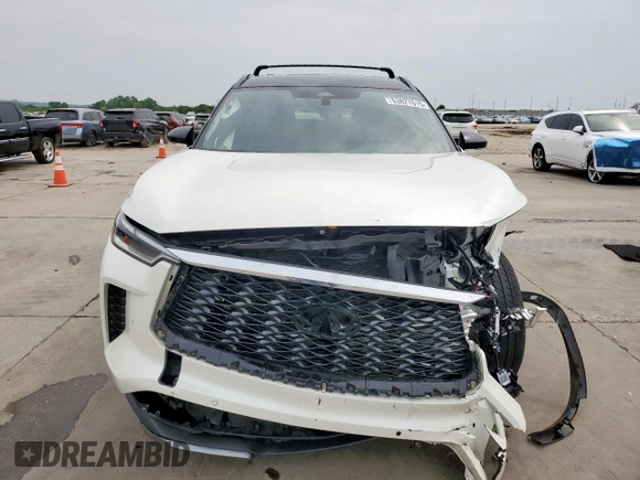 2024 Infiniti QX60 Autograph with VIN 5N1DL1HT3RC339999, listed as a Copart auction lot 53827615 with 16,641 mi miles and Clean title. Bid and sale history available at DreamBid. Image 5.