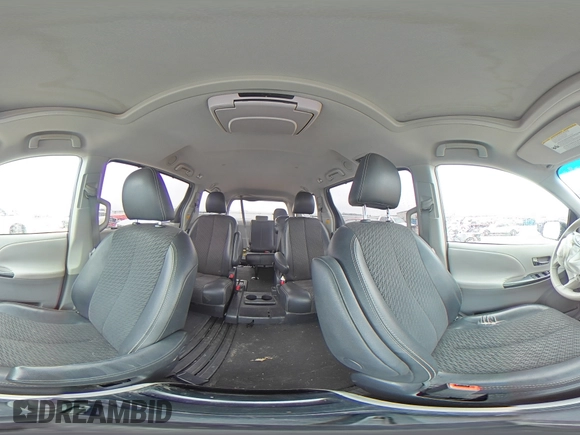 2011 Toyota Sienna SE with VIN 5TDXK3DC9BS075469, listed as a Copart auction lot 44900265 with 164,214 mi miles and Salvage Title. Bid and sale history available at carsss.com. Image 14.