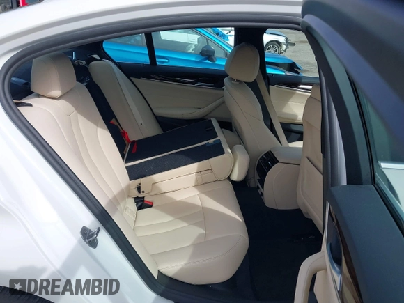2018 BMW 5 Series 530i xDrive with VIN WBAJA7C53JWA73427, listed as a IAAI auction lot 41906763 with 44,774 mi miles. Bid and sale history available at carsss.com. Image 8.