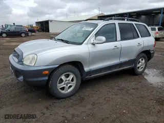 2003 Hyundai Santa Fe GLS with VIN KM8SC13D33U450903, listed as a Copart auction lot 48351575 with 150,319 mi miles and Salvage Title. Bid and sale history available at carsss.com. Image 1.