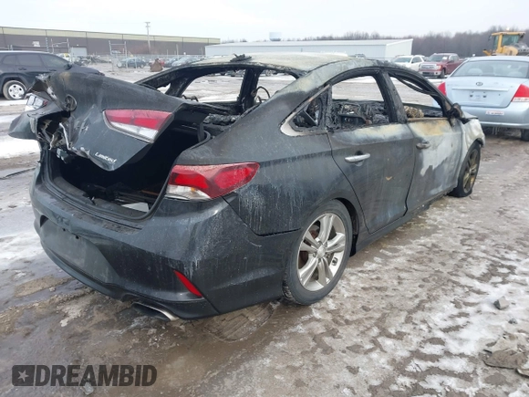 2018 Hyundai Sonata Limited with VIN 5NPE34AF2JH632400, listed as a IAAI auction lot 41553620 with Not Provided miles. Bid and sale history available at carsss.com. Image 4.