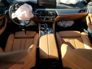 2023 BMW 5 Series 540i xDrive with VIN WBA73BJ04PCL27216, listed as a Copart auction lot 80195474 with 16,862 mi miles and Salvage Title. Bid and sale history available at carsss.com. Image 8.