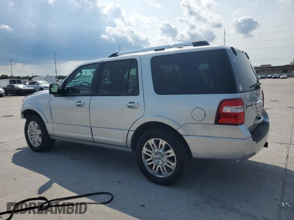 2014 Ford Expedition Limited with VIN 1FMJU1K58EEF27443, listed as a Copart auction lot 58983615 with 144,310 mi miles and Salvage title. Bid and sale history available at DreamBid. Image 2.