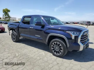 2024 Toyota Tundra Limited with VIN 5TFJA5DB0RX202674, listed as a Copart auction lot 57321805 with 34,317 mi miles and Salvage title. Bid and sale history available at DreamBid. Image 4.